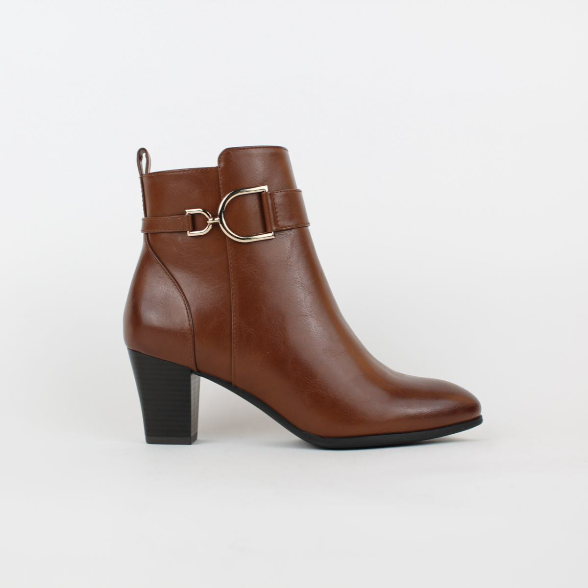 NOVO-ANKLE BOOT-HEEL-TAN