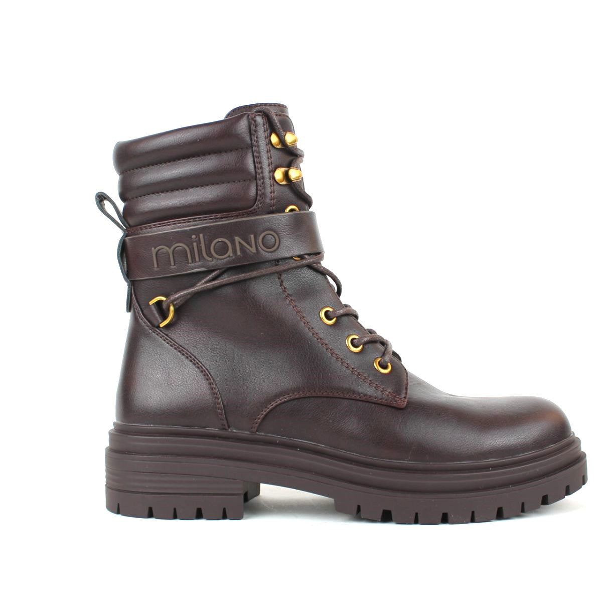 SAYONA-BIKER BOOT-BROWN