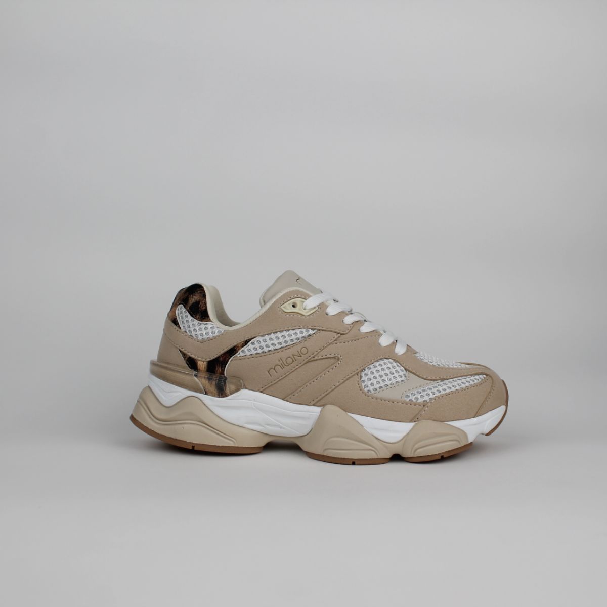 PYPER-CHUNKY SNEAKER-BEIGE