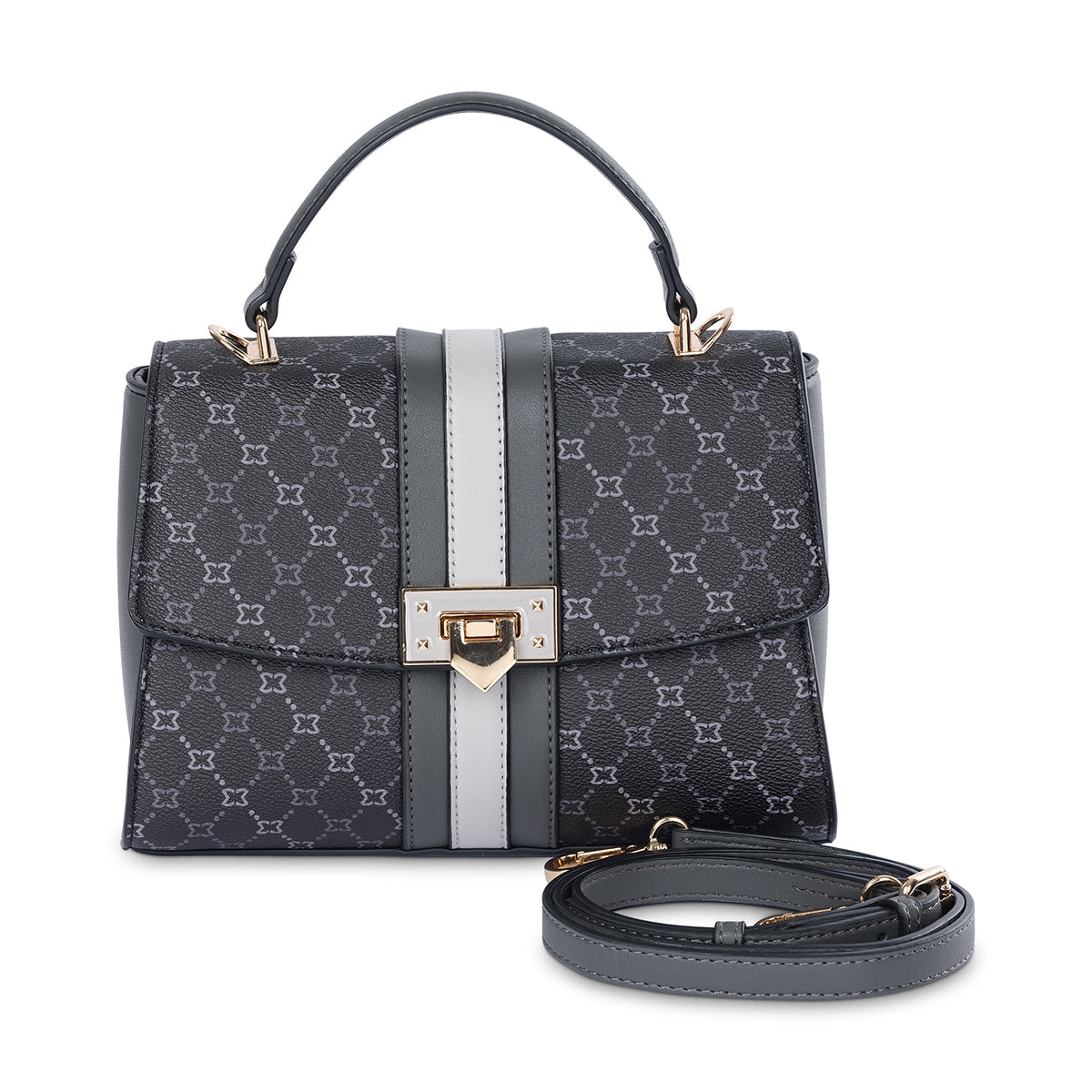 HINATA SATCHEL- Grey