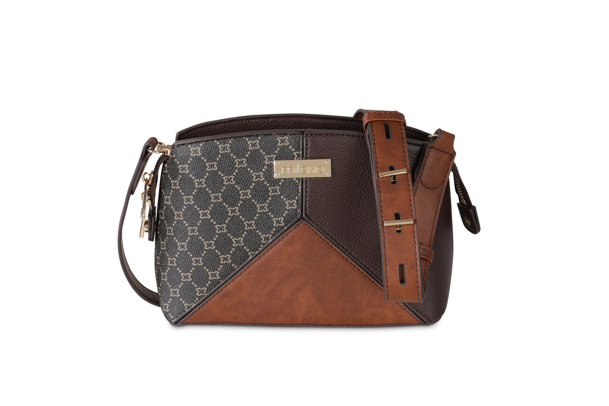 YASEERA SATCHEL- BROWN