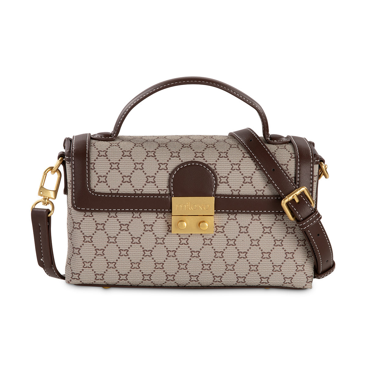PAULINE SATCHEL- Brown