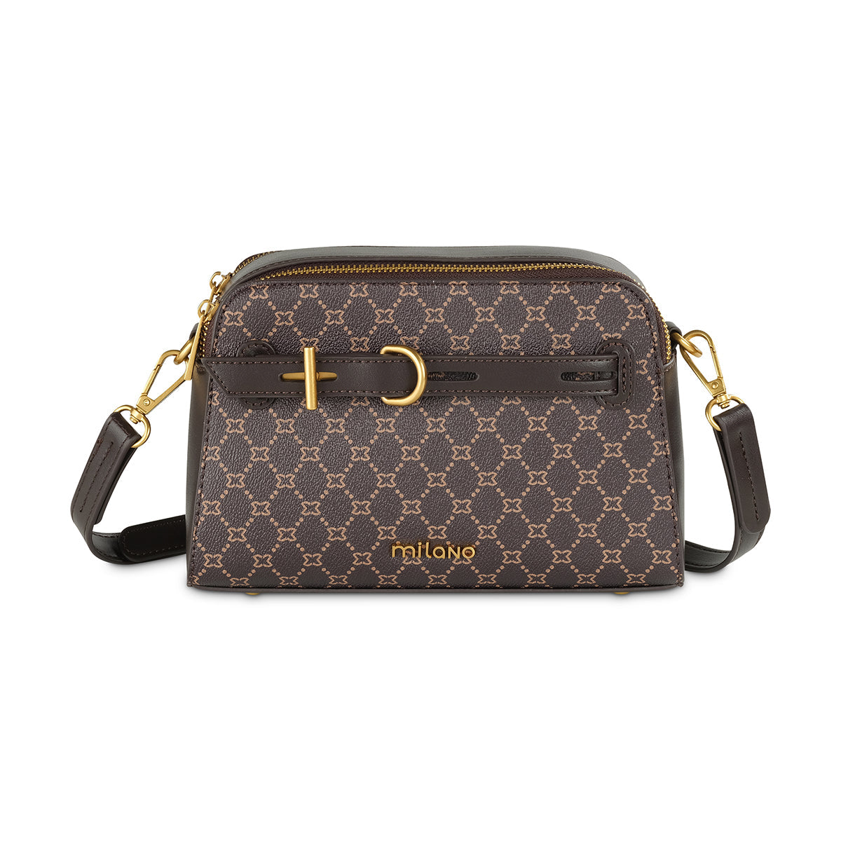 MAISIE CROSSBODY- Brown