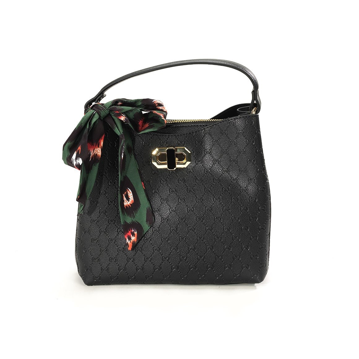 MYRA HOBO BAG - BLACK