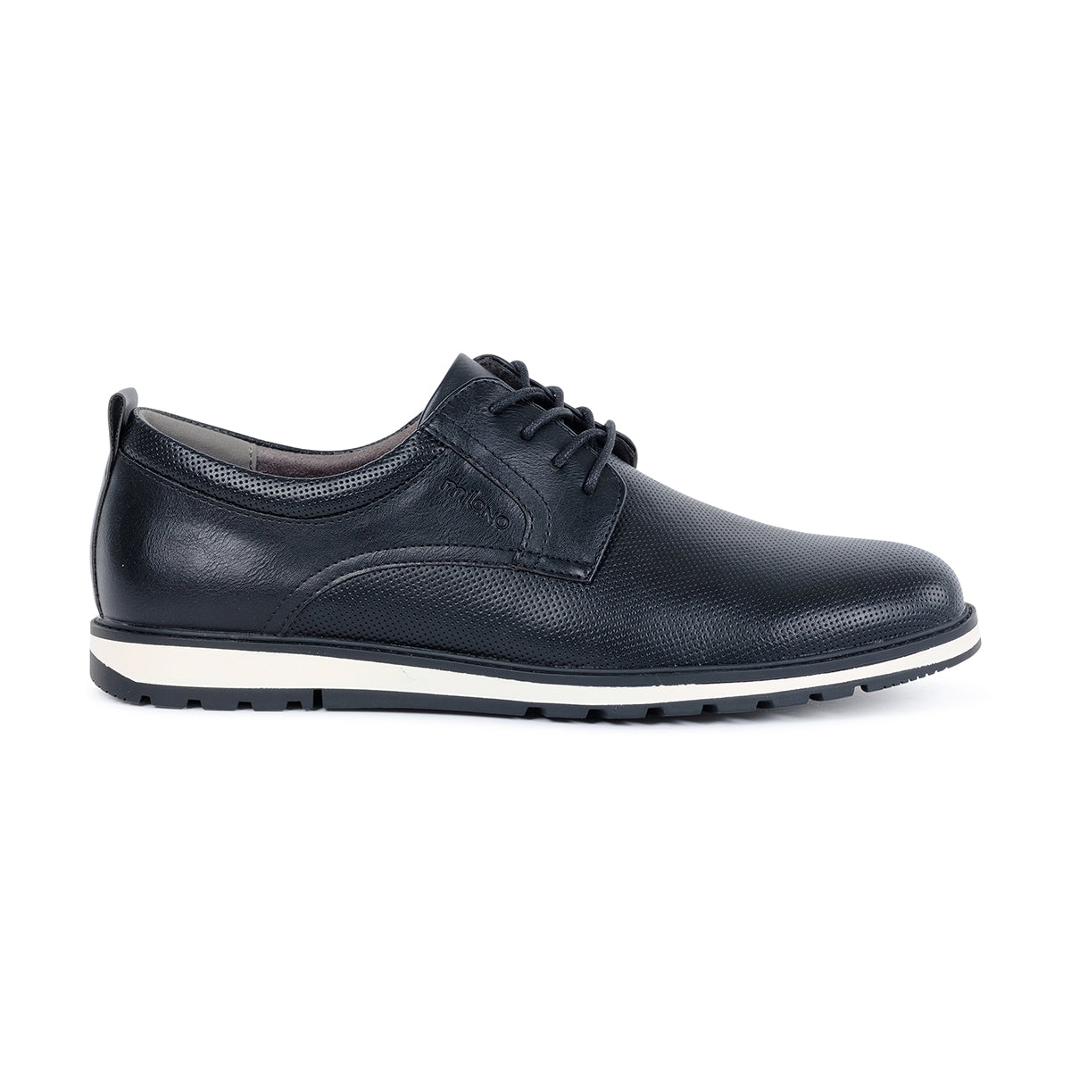 JONESET MENS CASUAL OXFORD-BLACK