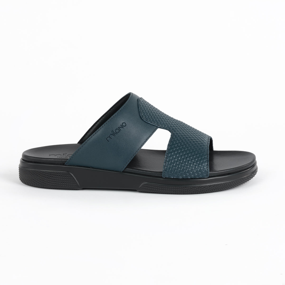 ALTMAN MENS LEATHER SANDALS-TEAL