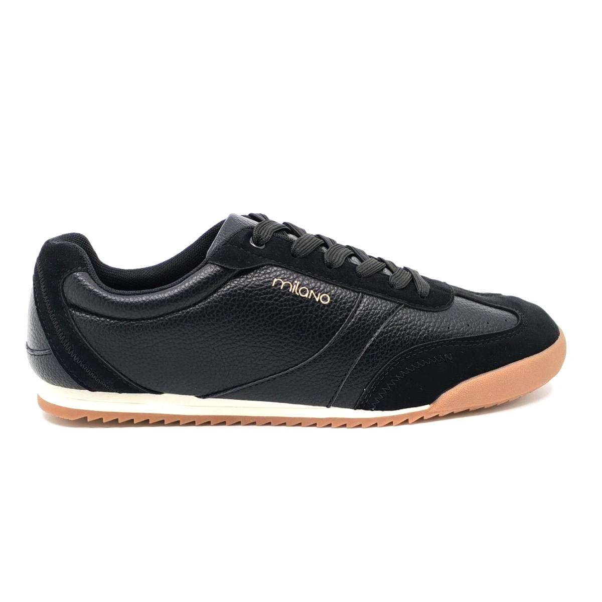 CAMDEN MENS LACEUP SNEAKER-BLACK