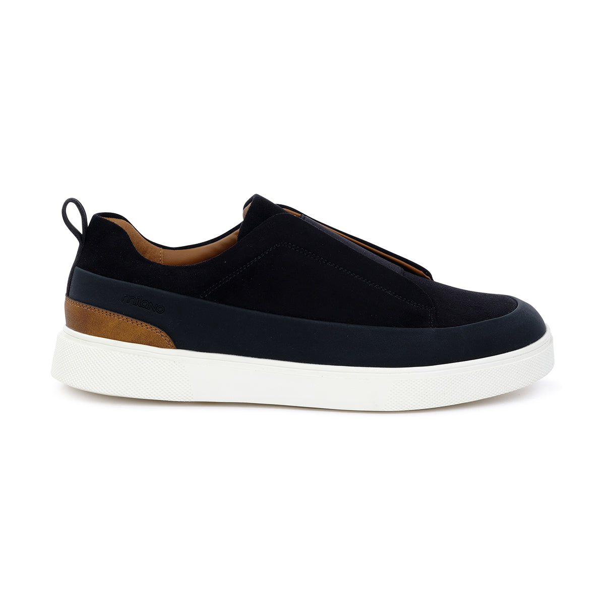 SEGARRA MENS SLIPON SNEAKER-BLACK