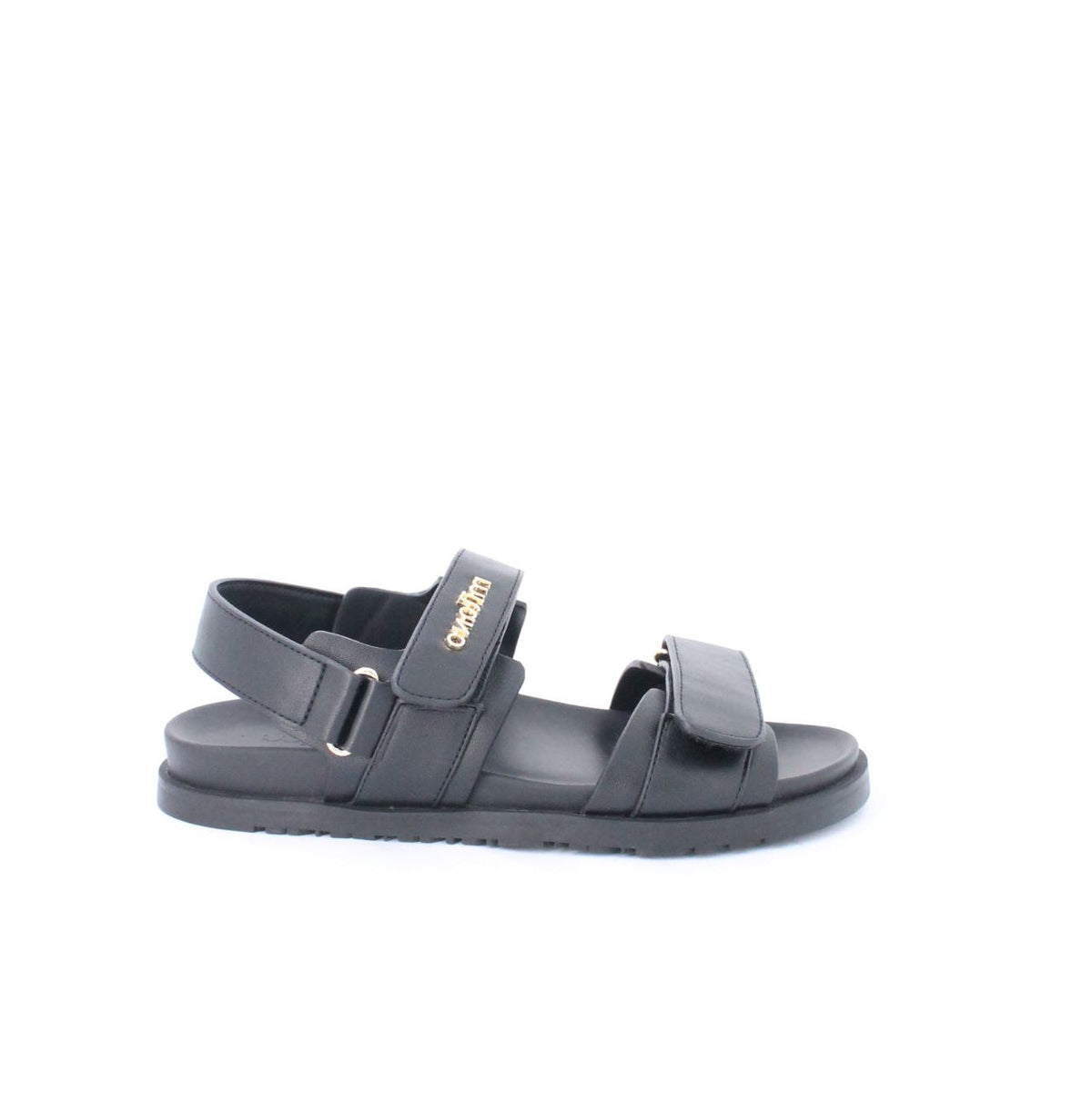 KARLA FLAT SANDAL - BLACK