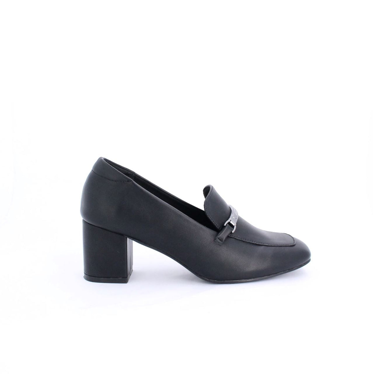 NELY LOAFER HEEL - BLACK