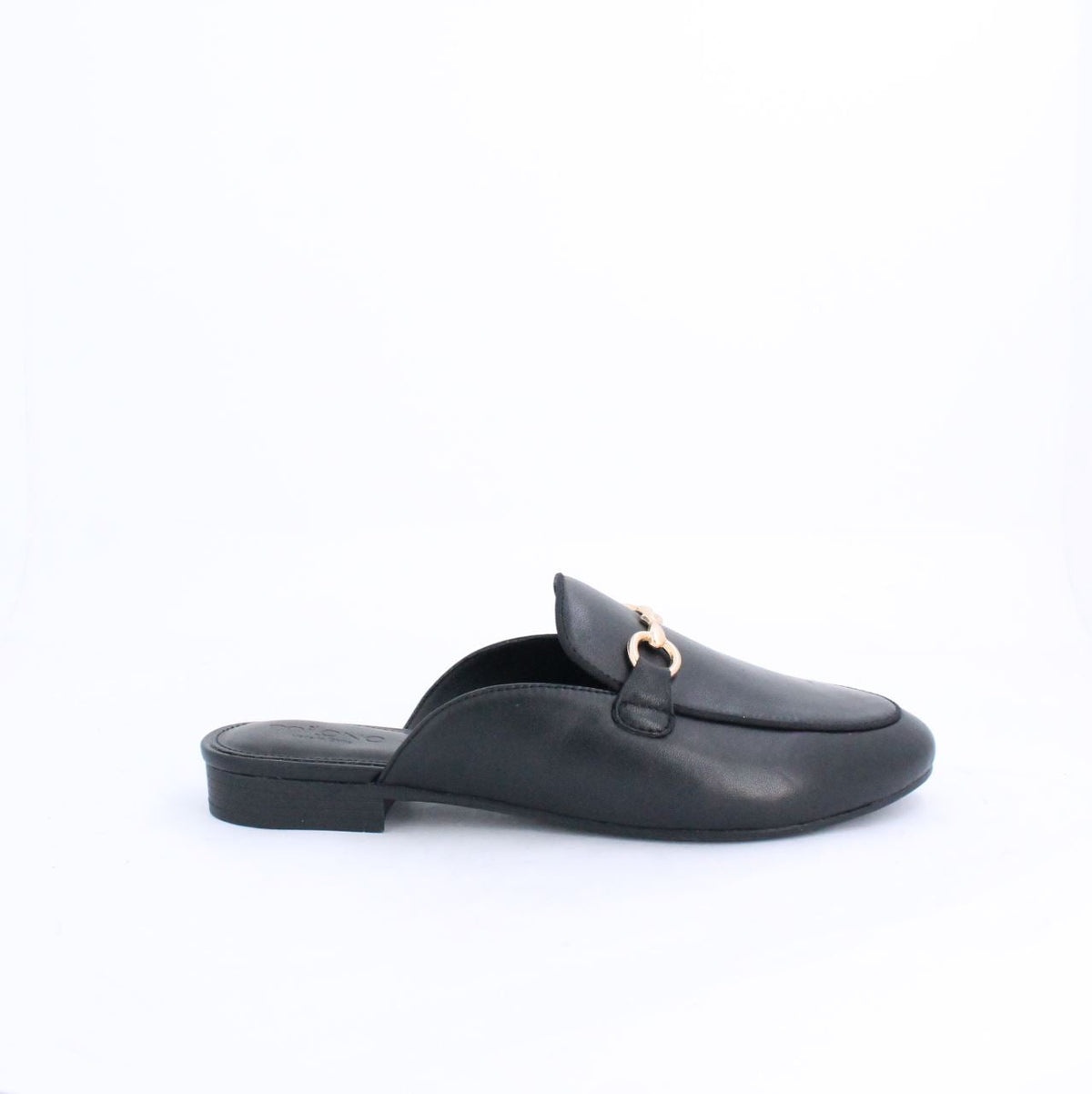 VAZIA MULES-LEATHER-Flats-BLACK