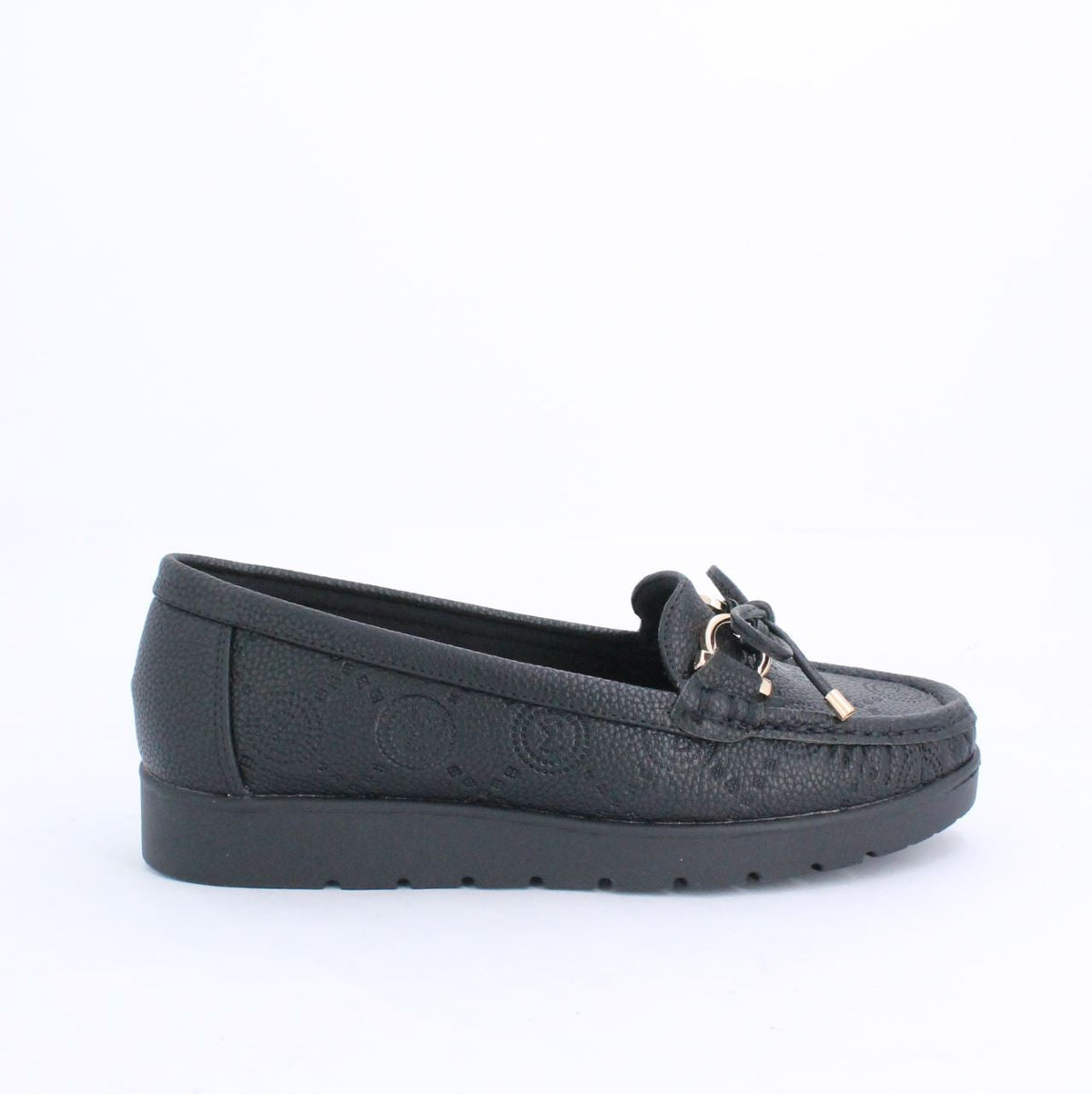 ADELA -Loafers-Flats-BLACK