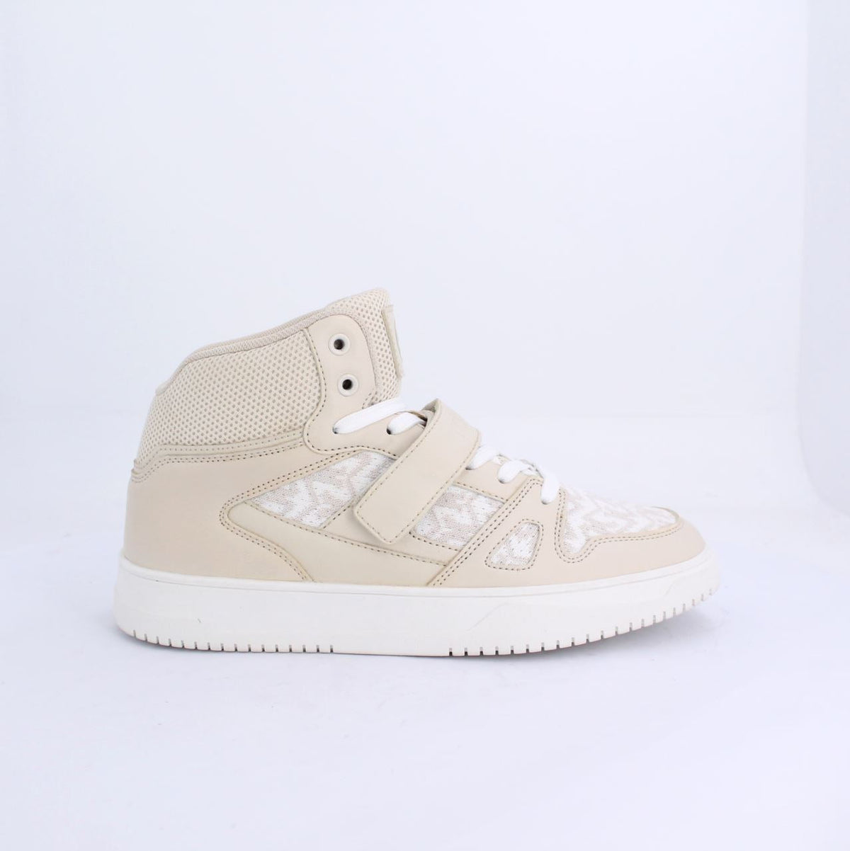 KIMI-HIGH TOP SNEAKER-BEIGE