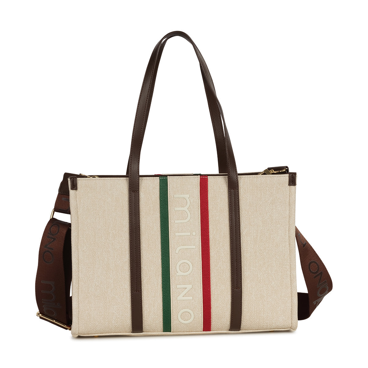 SAMEEHA UPD TOTE- Cream