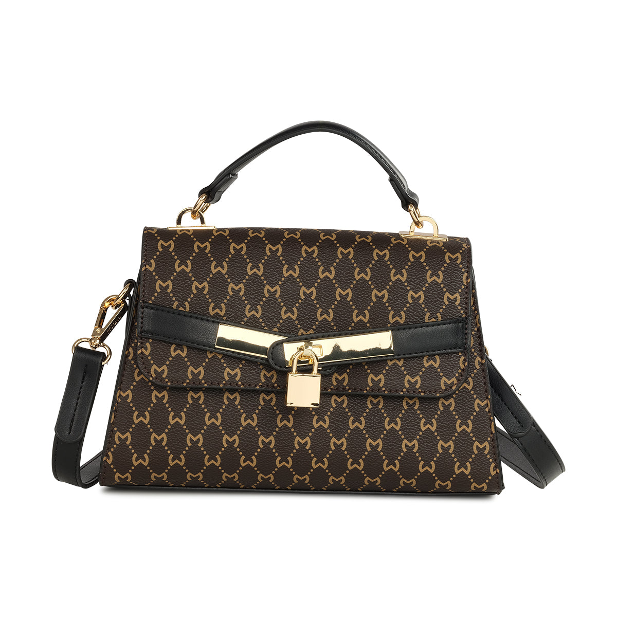 KATE FLAP BAG- Dark Brown