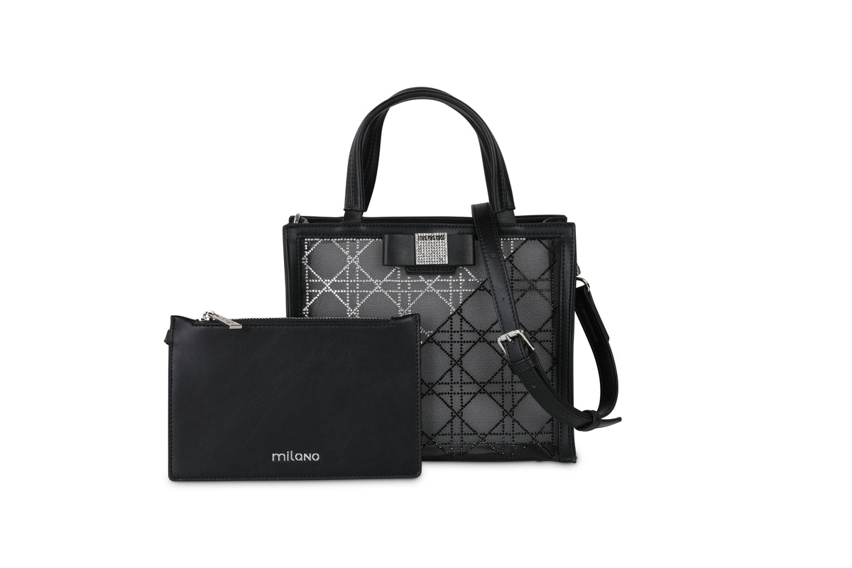 KINZA MINI TOTE- BLACK