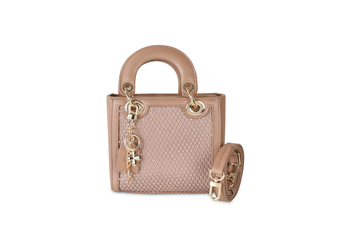 ALLOHA MINI TOTE- NUDE