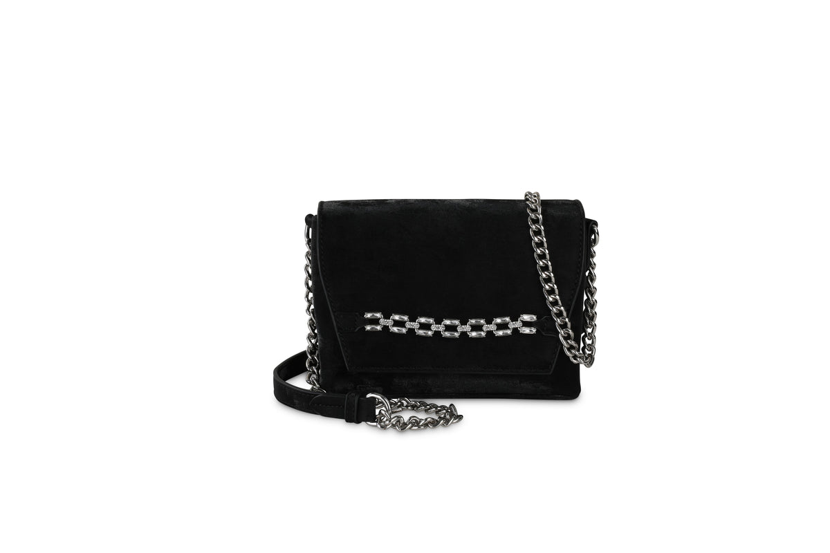 NIDA CLUTCH- BLACK