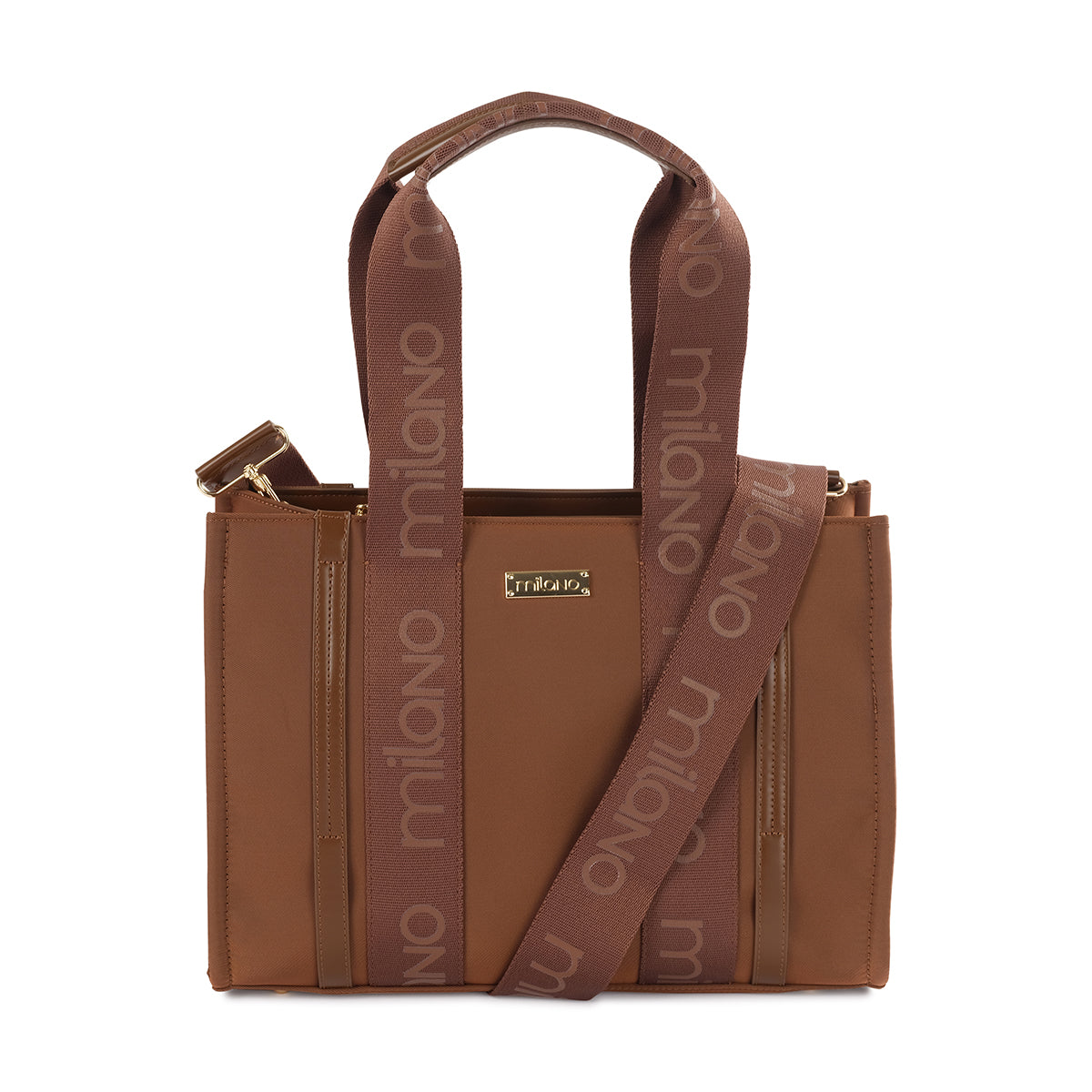 SAMEEHA TOTE- Dark Brown