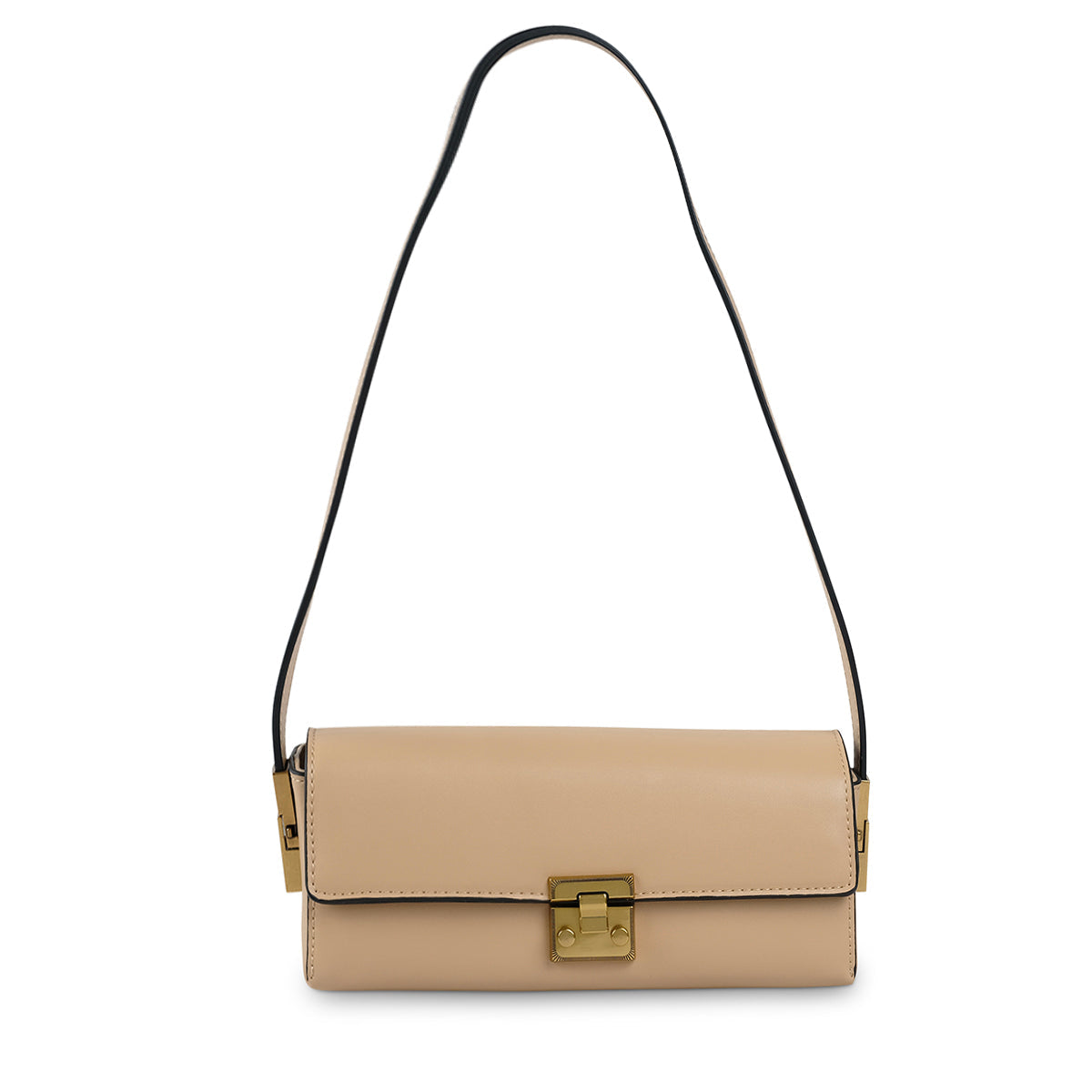 SANSA SHOULDER BAG- Nude