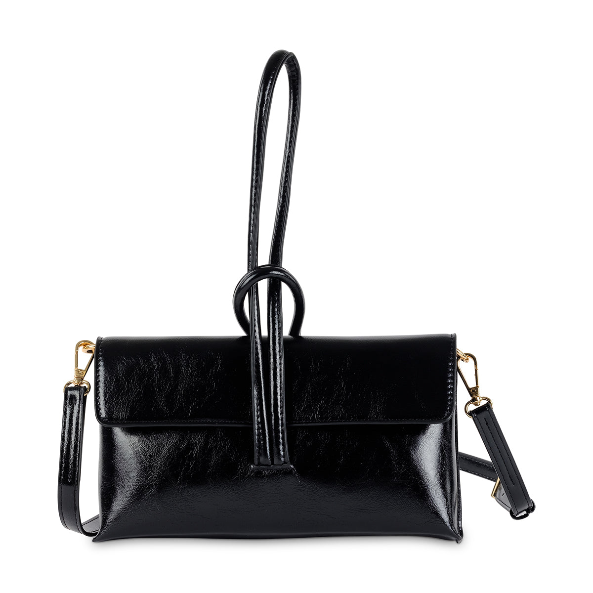 ELISE CLUTCH- Black