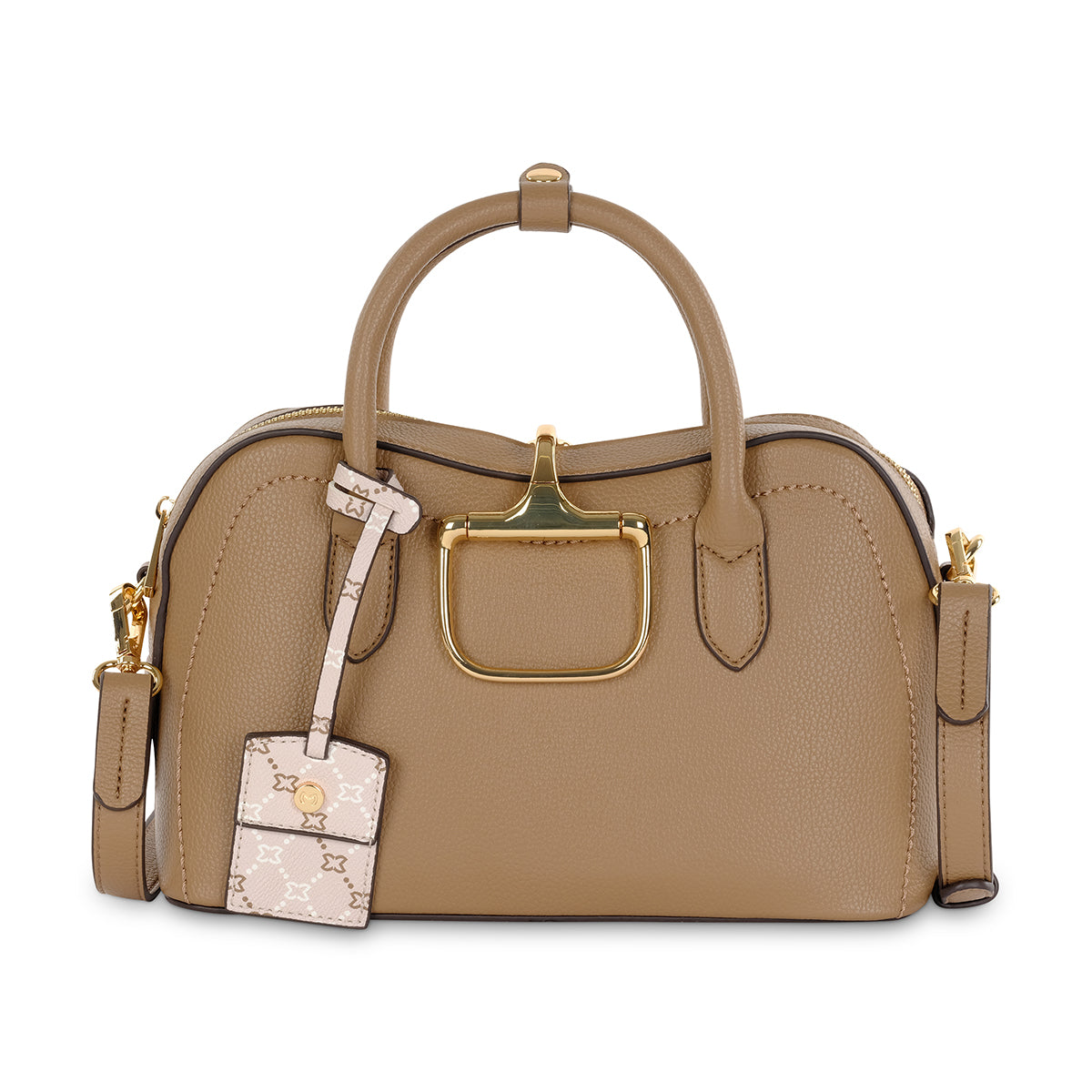 SAIMA BOWLING BAG- Taupe