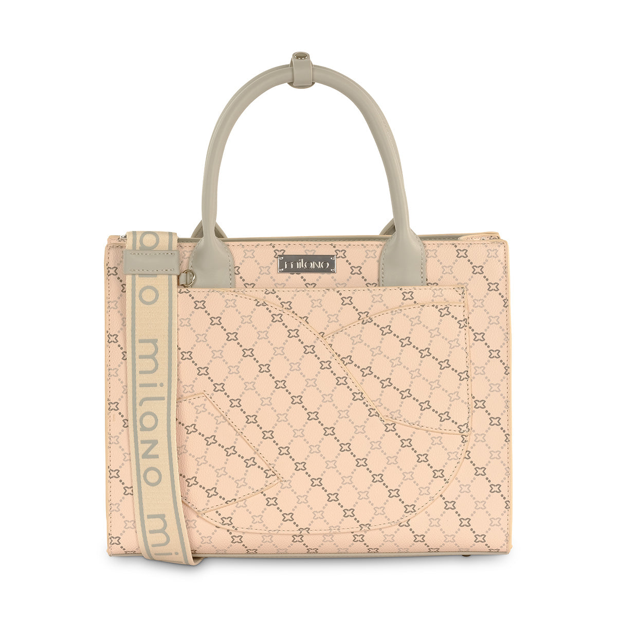 FARIDA TOTE- Beige