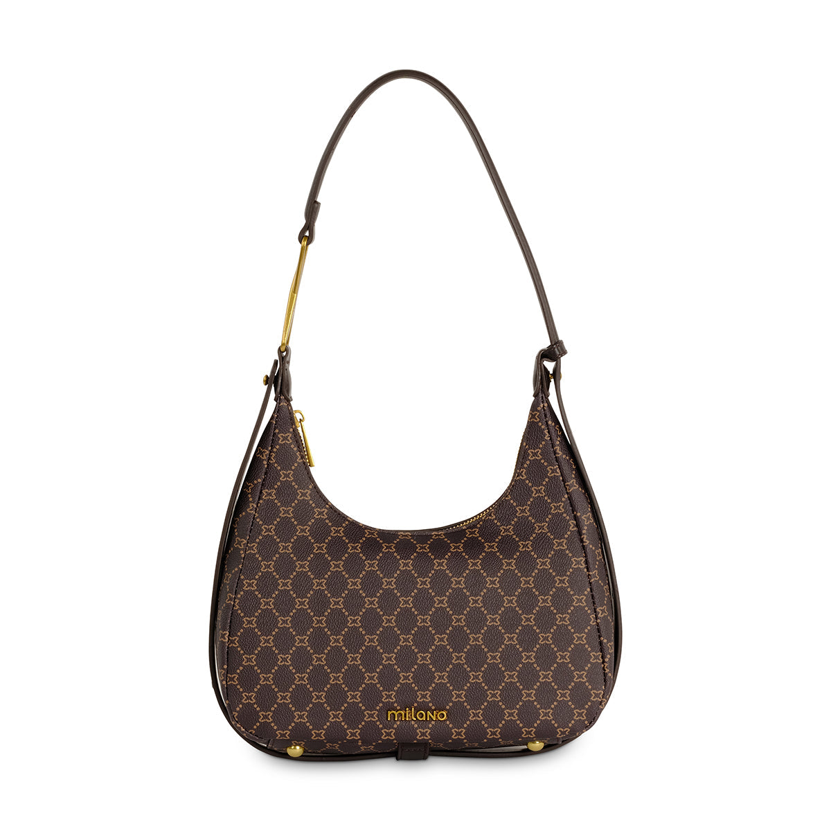 NIMMI SHOULDER- Brown