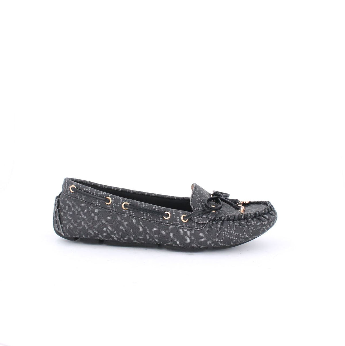 WANETA MOCCASINS - BLACK