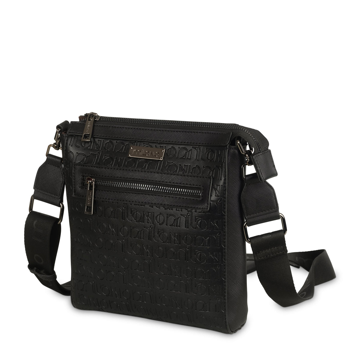 SAMI MESSENGER BAG -  BLACK