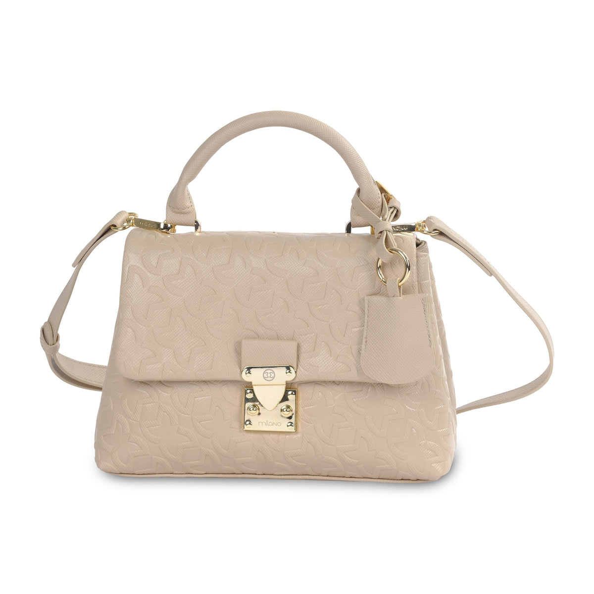 MYRAB SATCHEL- BEIGE(Hidden Due to Lock issue)